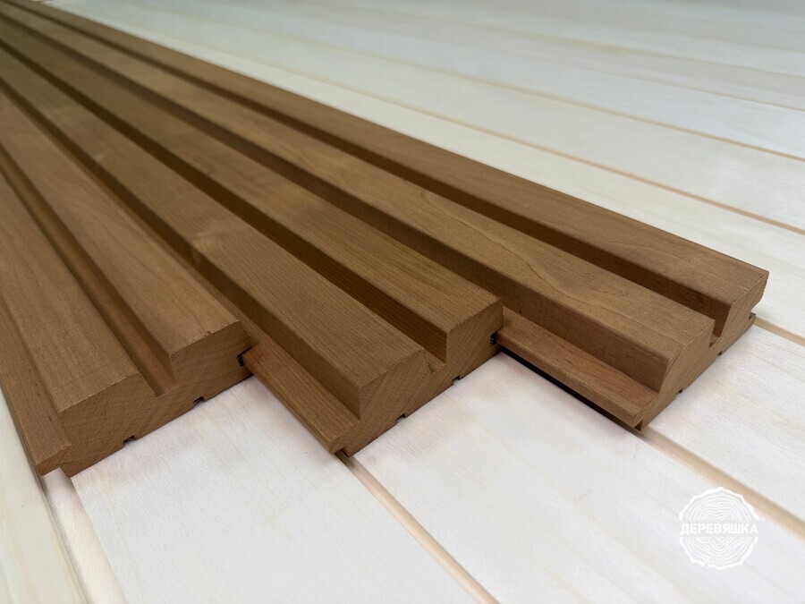 Вагонка ольха рейка ТЕРМО 28х85