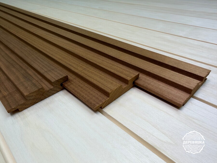 Вагонка осина рейка ТЕРМО 15х68