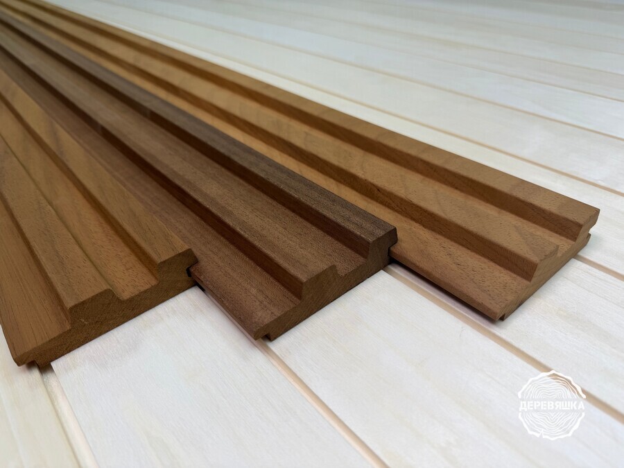 Вагонка абаш рейка ТЕРМО